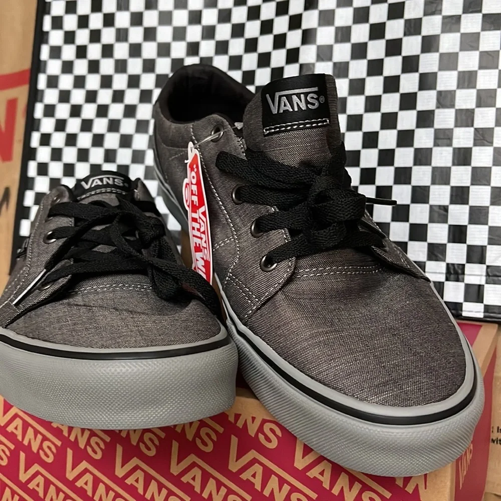 Vans Bishop F14 Textile Black/Grey Men’s sneakers - Picture 7 of 16